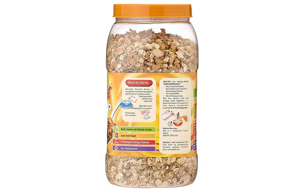 Express Foods Harvest Crunch, Breakfast Cereal With Honey, Raisins